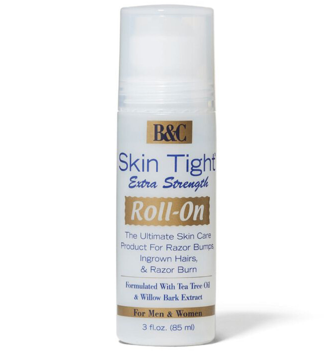 B & C
Skin Tight Extra Strength Roll-On