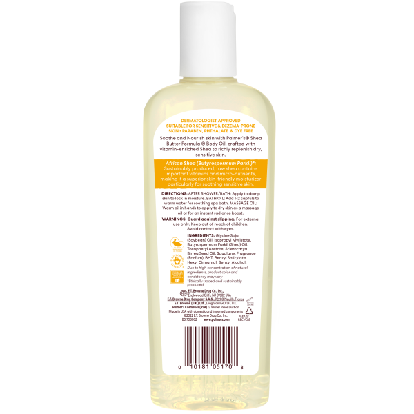 Palmer’s Raw Shea Nourish Body Oil