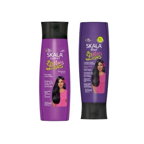 SKALA Expert Brasil Mais Lisos Shampoo & Conditioner Set for Smooth Hair Care 325ml Each