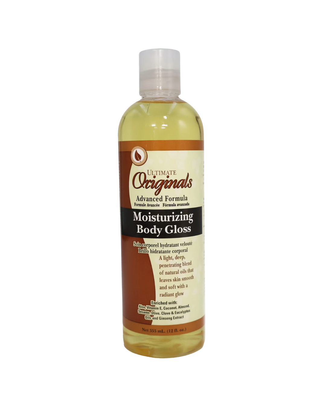 Africa’s Best Ultimate Originals Moisturizing Body Gloss 12 oz – Radiant Skin Shine