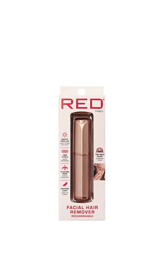 Red By Kiss 18K Gold Rechargeable Facial Hair Remover