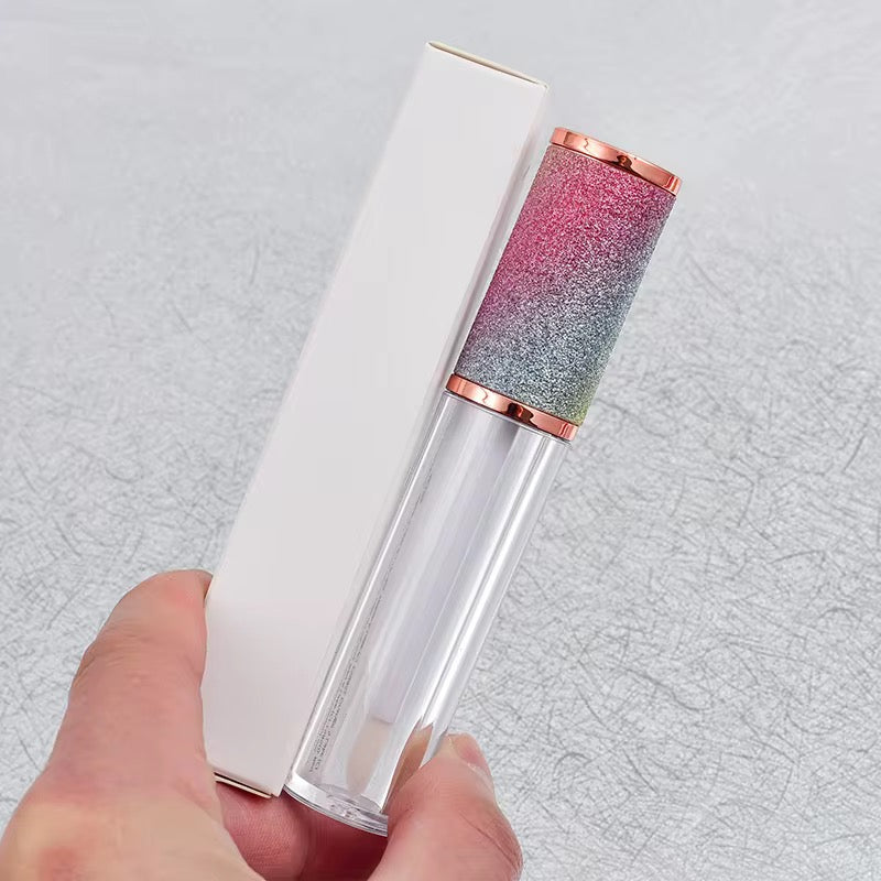 5ML Rainbow Lip Gloss Wand Tubes