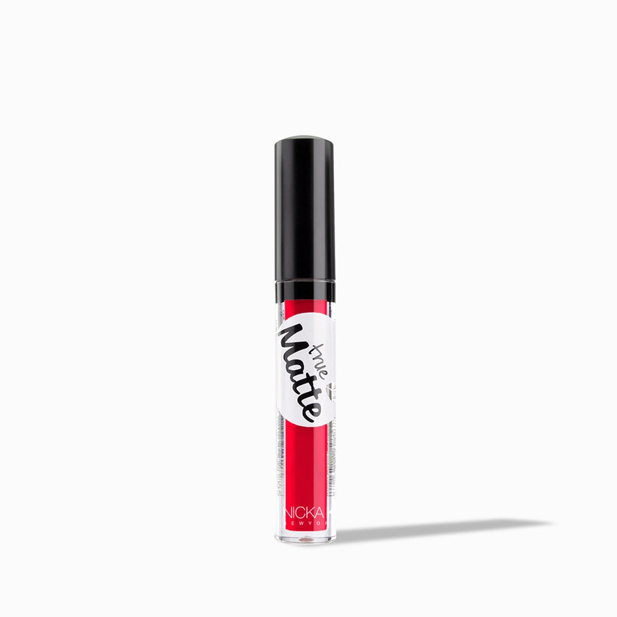 Nicka K True Matte Lipstick Cosmetics - Rich Payoff, Comfortable Glide, 18 Bold Shades, Flawless Matte Finish, Long-Lasting - Blend, Lipgloss, Gloss
