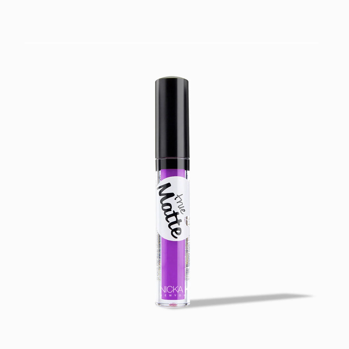 Nicka K True Matte Lipstick Cosmetics - Rich Payoff, Comfortable Glide, 18 Bold Shades, Flawless Matte Finish, Long-Lasting - Blend, Lipgloss, Gloss