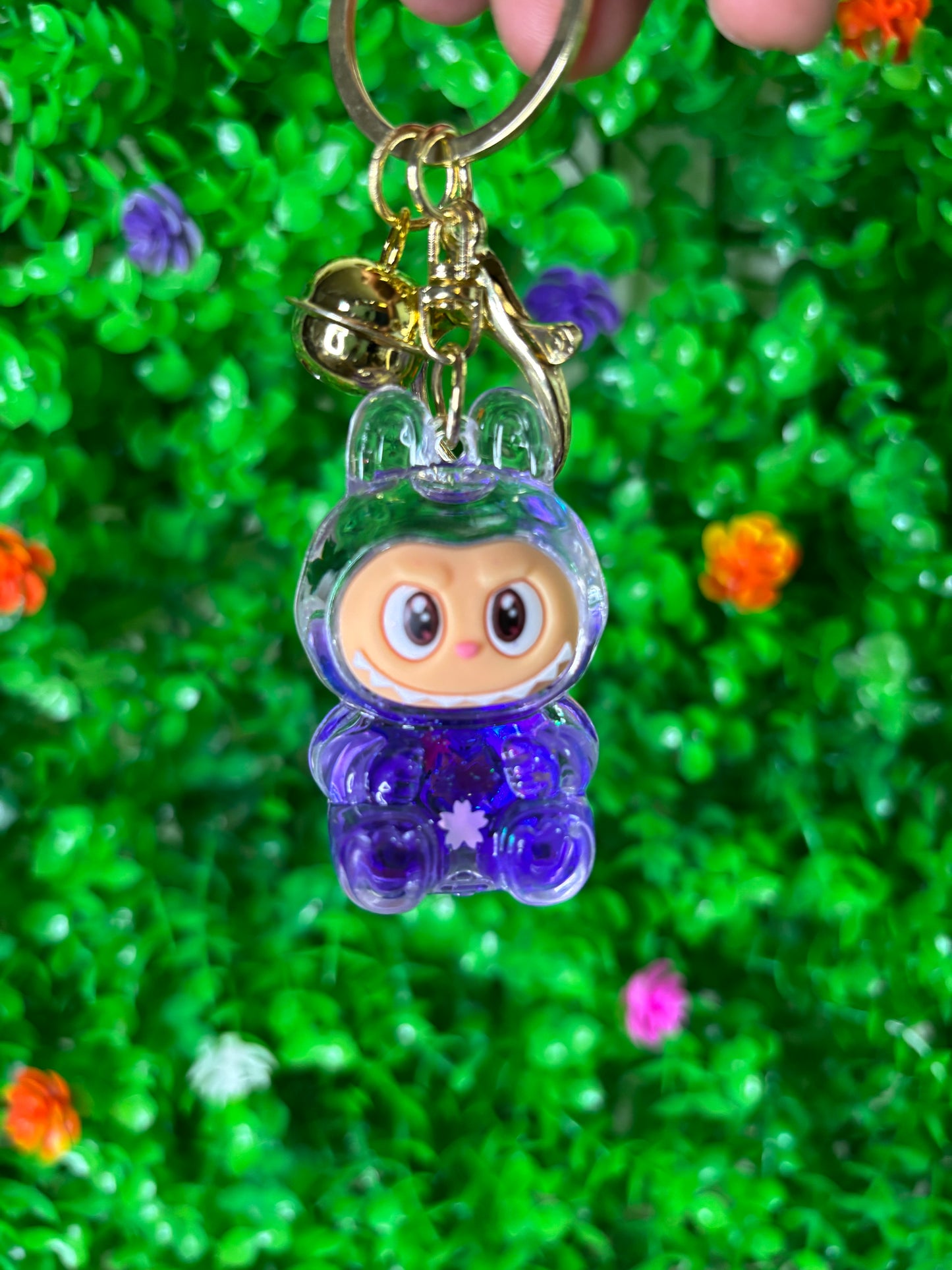 Kawaii Monster Bunny Charm •  Fantasy Creature Craft Supply • Pastel Accessory for DIY Keychains & Bags