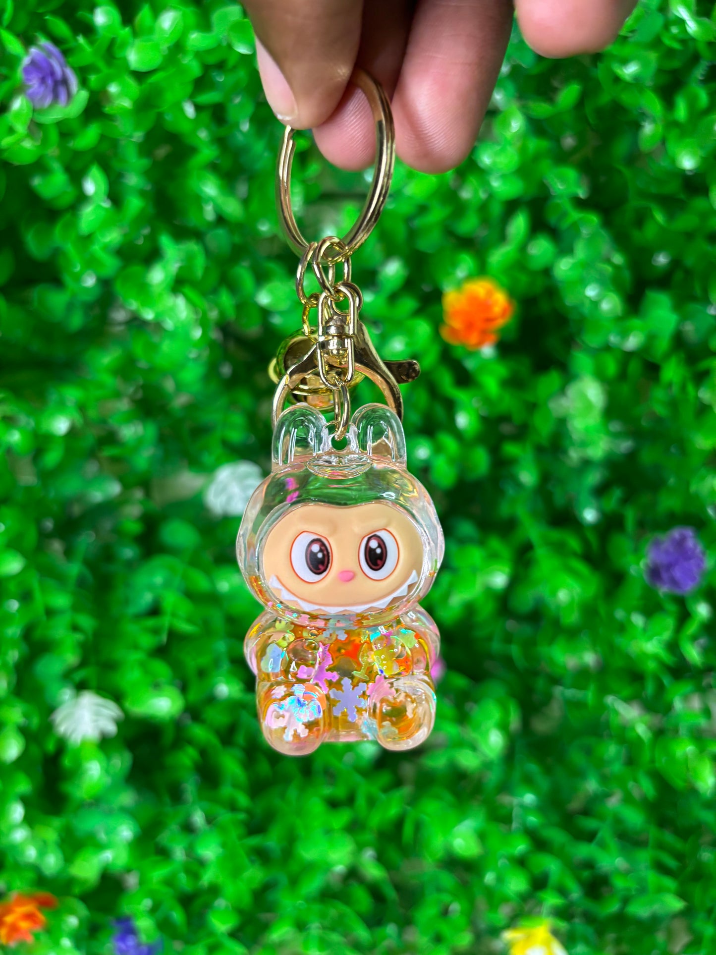 Kawaii Monster Bunny Charm •  Fantasy Creature Craft Supply • Pastel Accessory for DIY Keychains & Bags