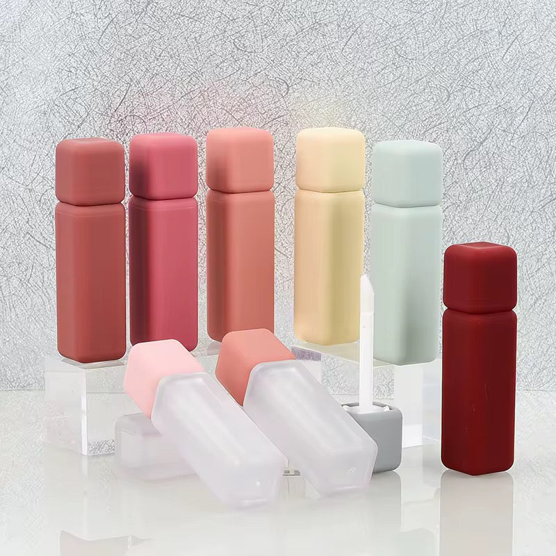 5ML Matte Frosted Lip Gloss Wand Tubes