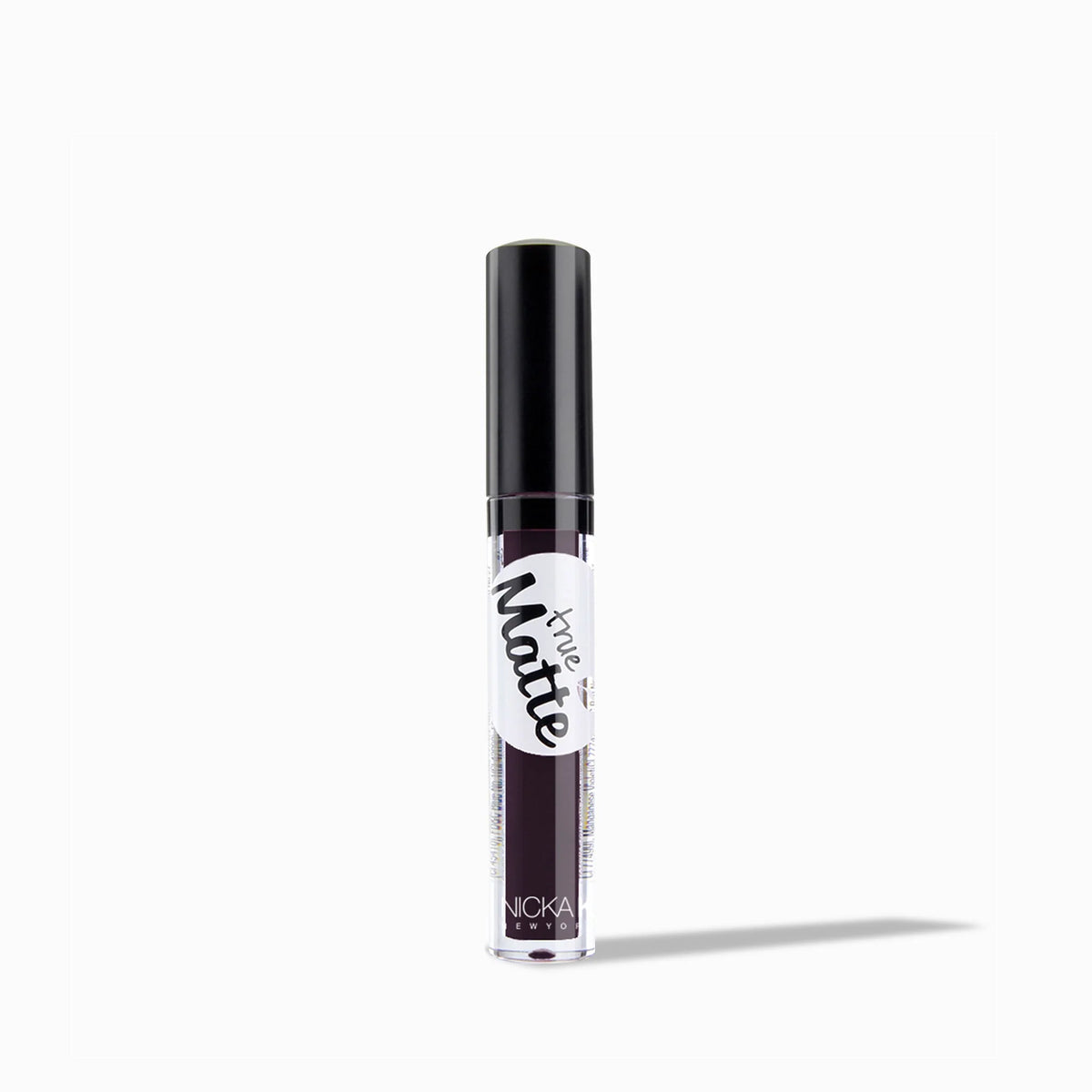Nicka K True Matte Lipstick Cosmetics - Rich Payoff, Comfortable Glide, 18 Bold Shades, Flawless Matte Finish, Long-Lasting - Blend, Lipgloss, Gloss