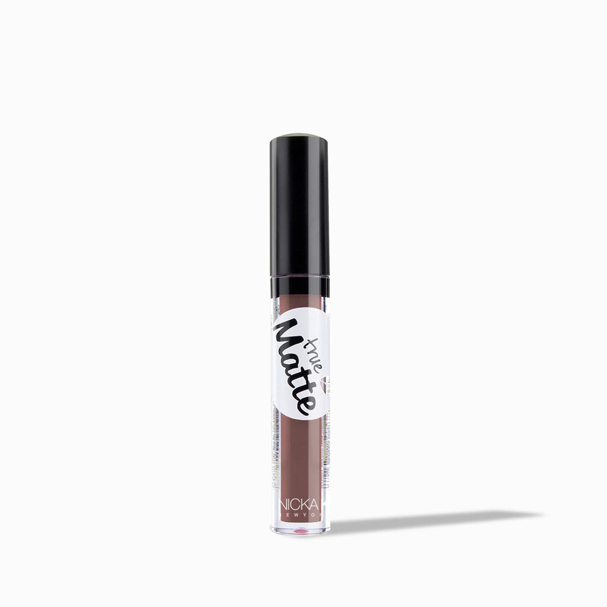Nicka K True Matte Lipstick Cosmetics - Rich Payoff, Comfortable Glide, 18 Bold Shades, Flawless Matte Finish, Long-Lasting - Blend, Lipgloss, Gloss