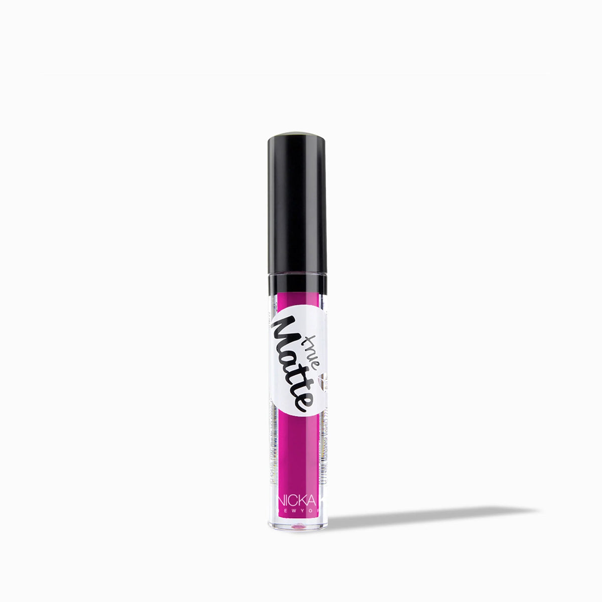 Nicka K True Matte Lipstick Cosmetics - Rich Payoff, Comfortable Glide, 18 Bold Shades, Flawless Matte Finish, Long-Lasting - Blend, Lipgloss, Gloss