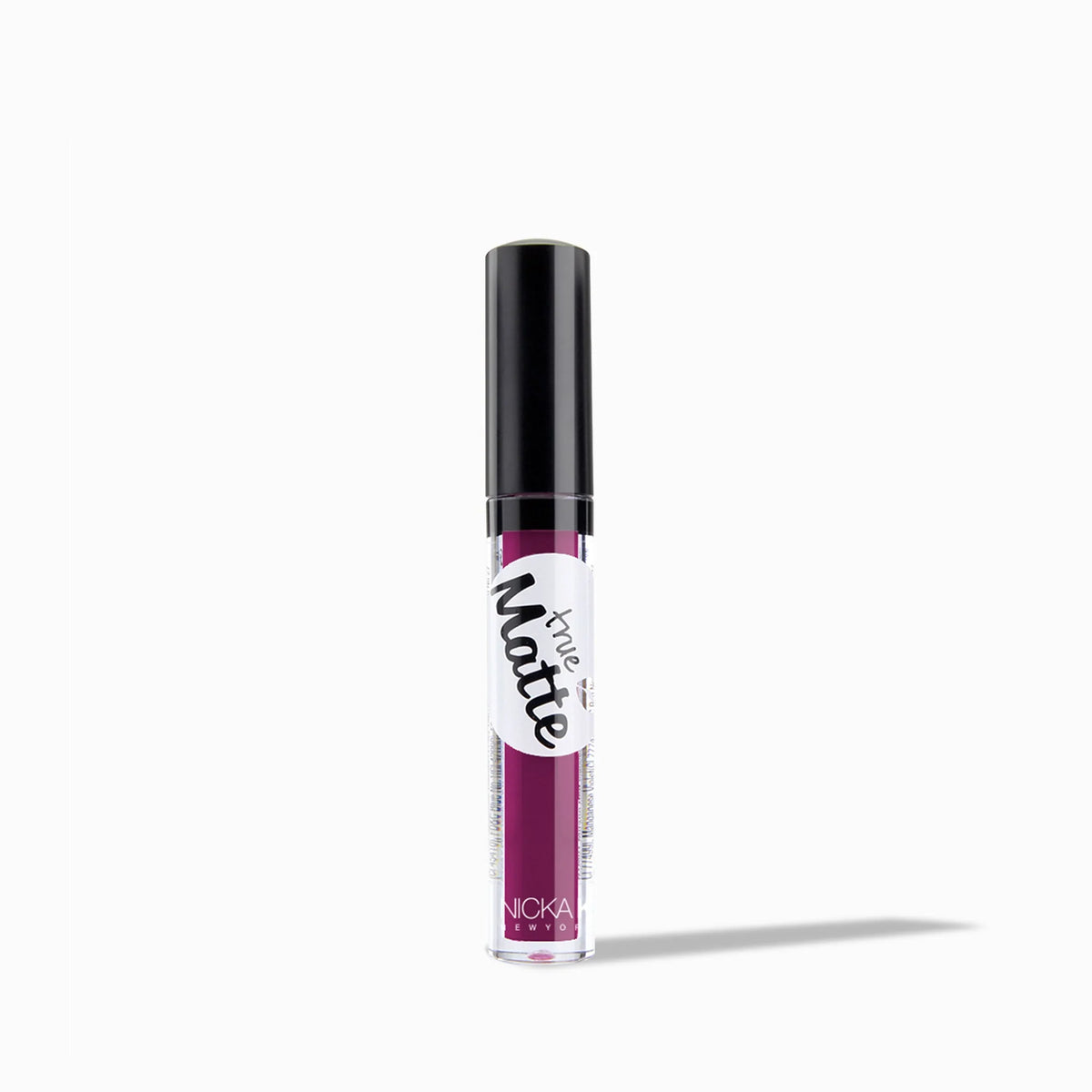 Nicka K True Matte Lipstick Cosmetics - Rich Payoff, Comfortable Glide, 18 Bold Shades, Flawless Matte Finish, Long-Lasting - Blend, Lipgloss, Gloss