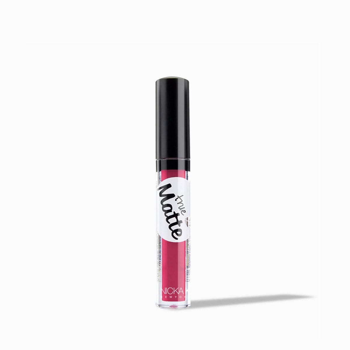 Nicka K True Matte Lipstick Cosmetics - Rich Payoff, Comfortable Glide, 18 Bold Shades, Flawless Matte Finish, Long-Lasting - Blend, Lipgloss, Gloss