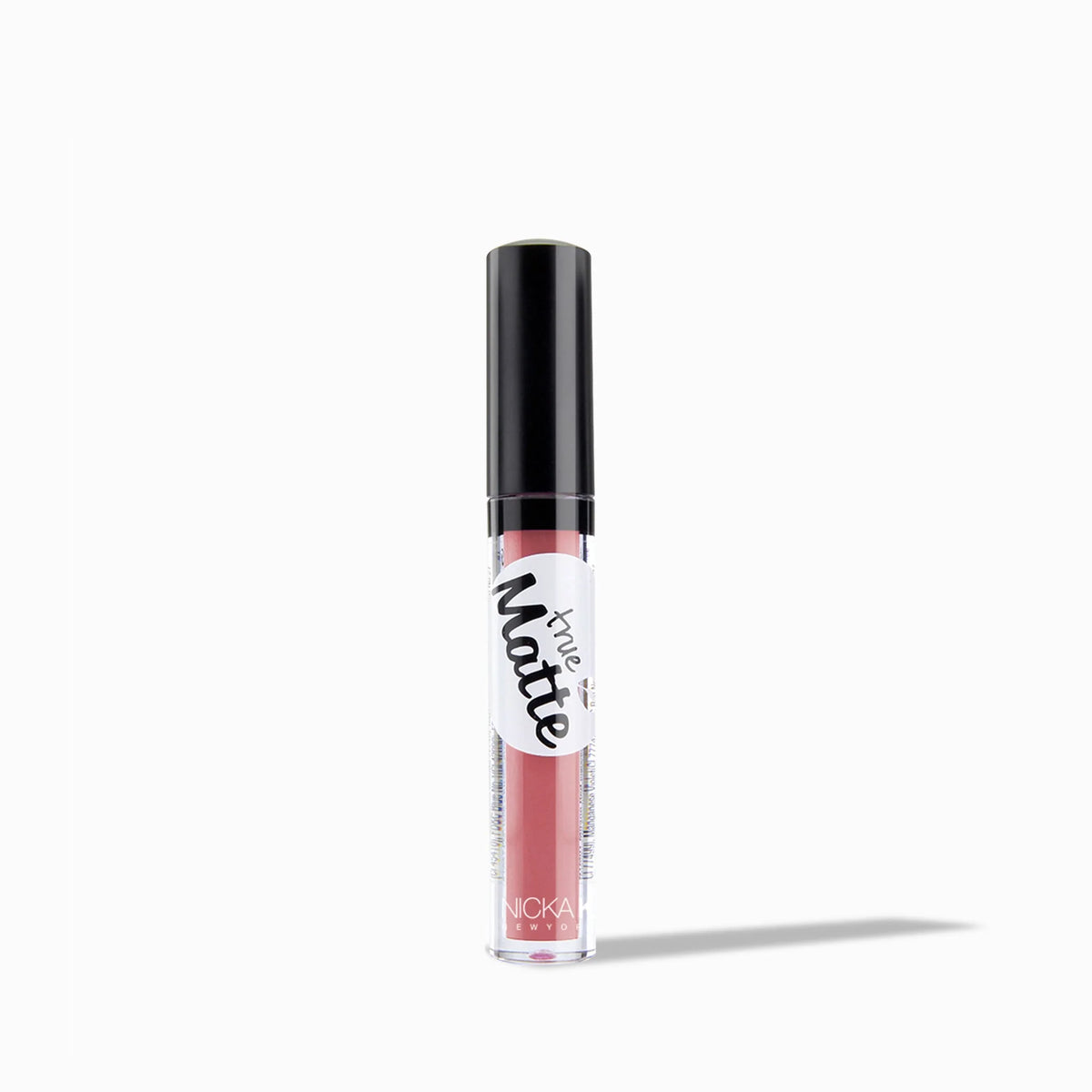 Nicka K True Matte Lipstick Cosmetics - Rich Payoff, Comfortable Glide, 18 Bold Shades, Flawless Matte Finish, Long-Lasting - Blend, Lipgloss, Gloss