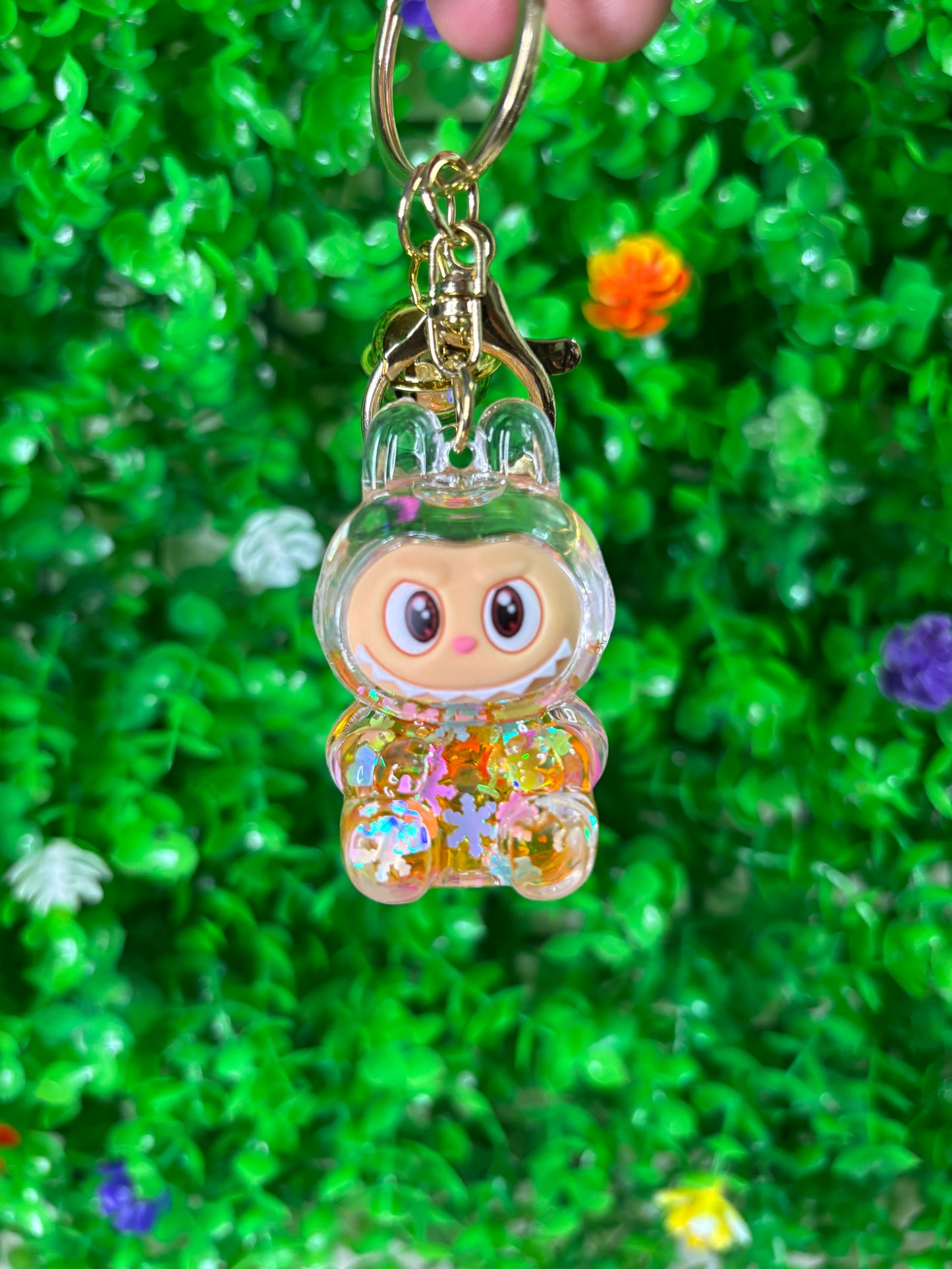 Kawaii Monster Bunny Charm •  Fantasy Creature Craft Supply • Pastel Accessory for DIY Keychains & Bags