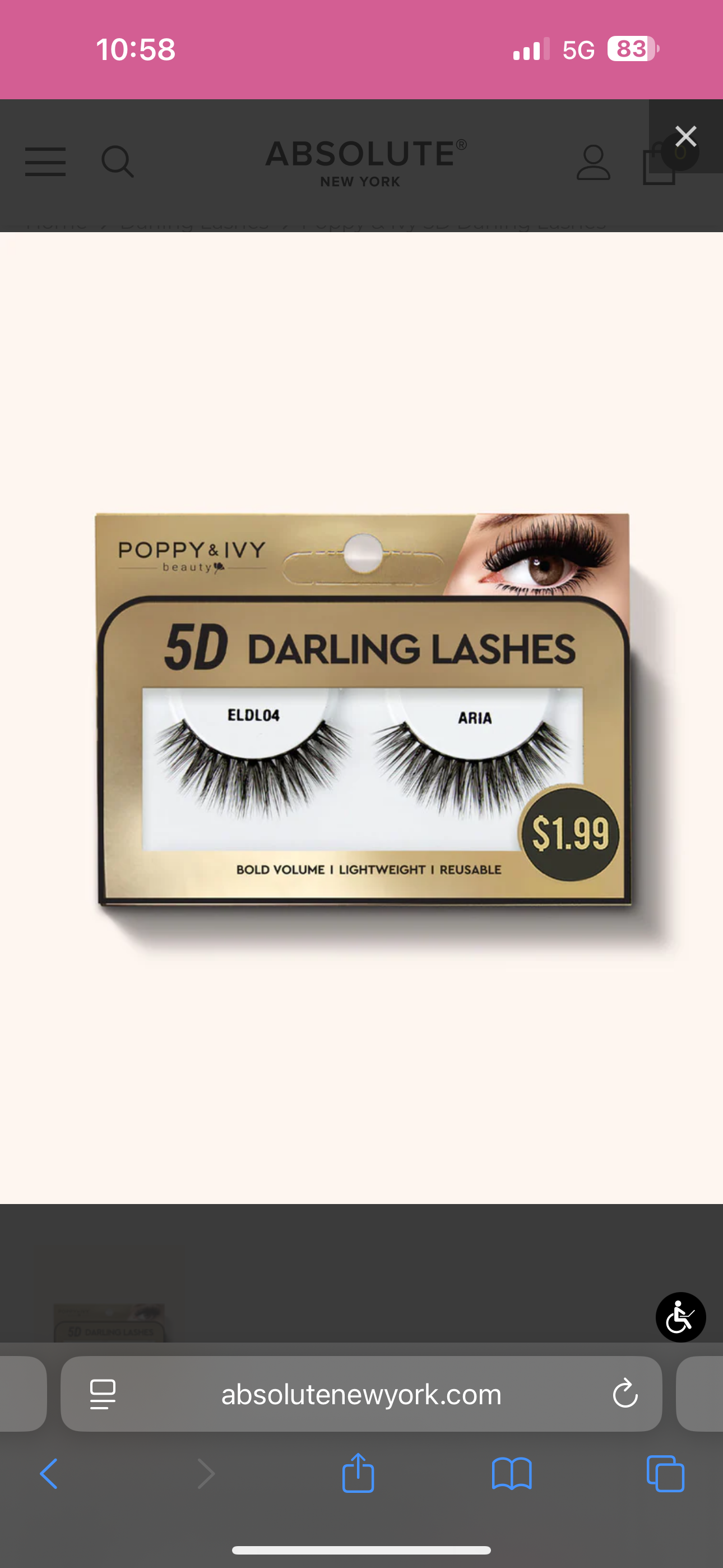 Poppy & Ivy 5D Darling Lashes