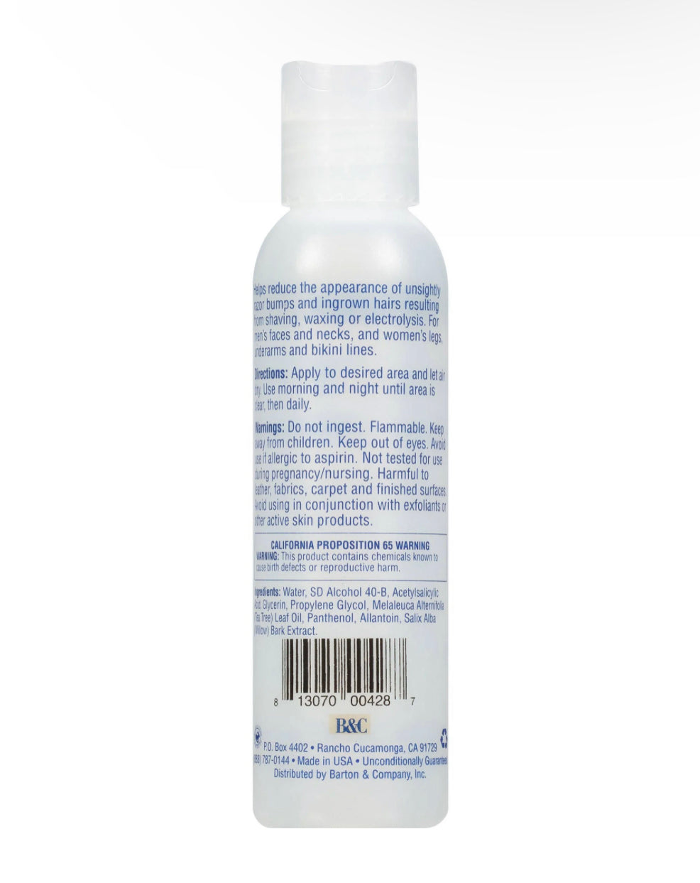 B&C Skin Tight 4Oz Regular For Razor Bumps & Ingrown Hair