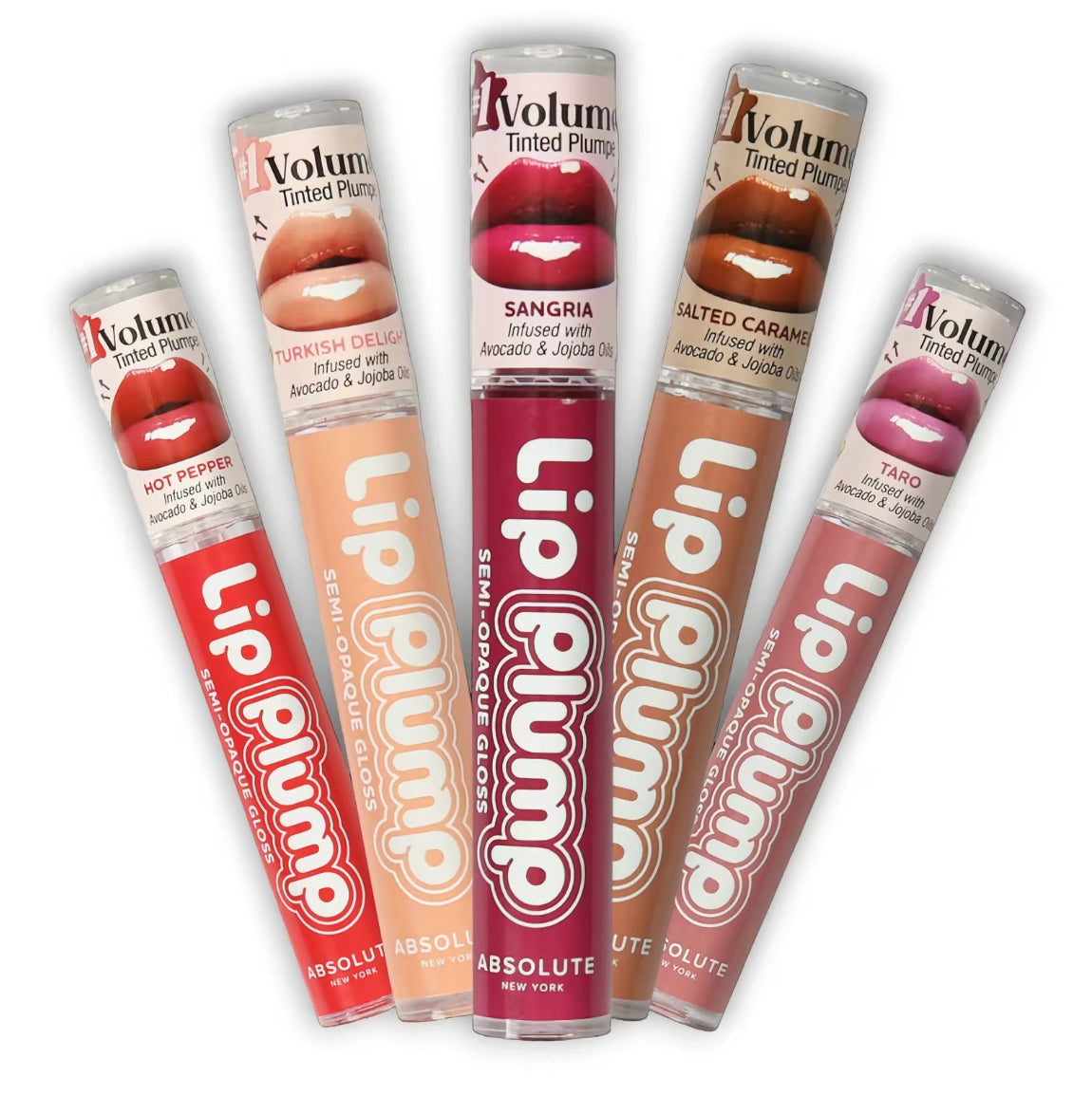 Absolute New York Lip Plump Semi-Opaque Gloss - Lipstick - Lipgloss