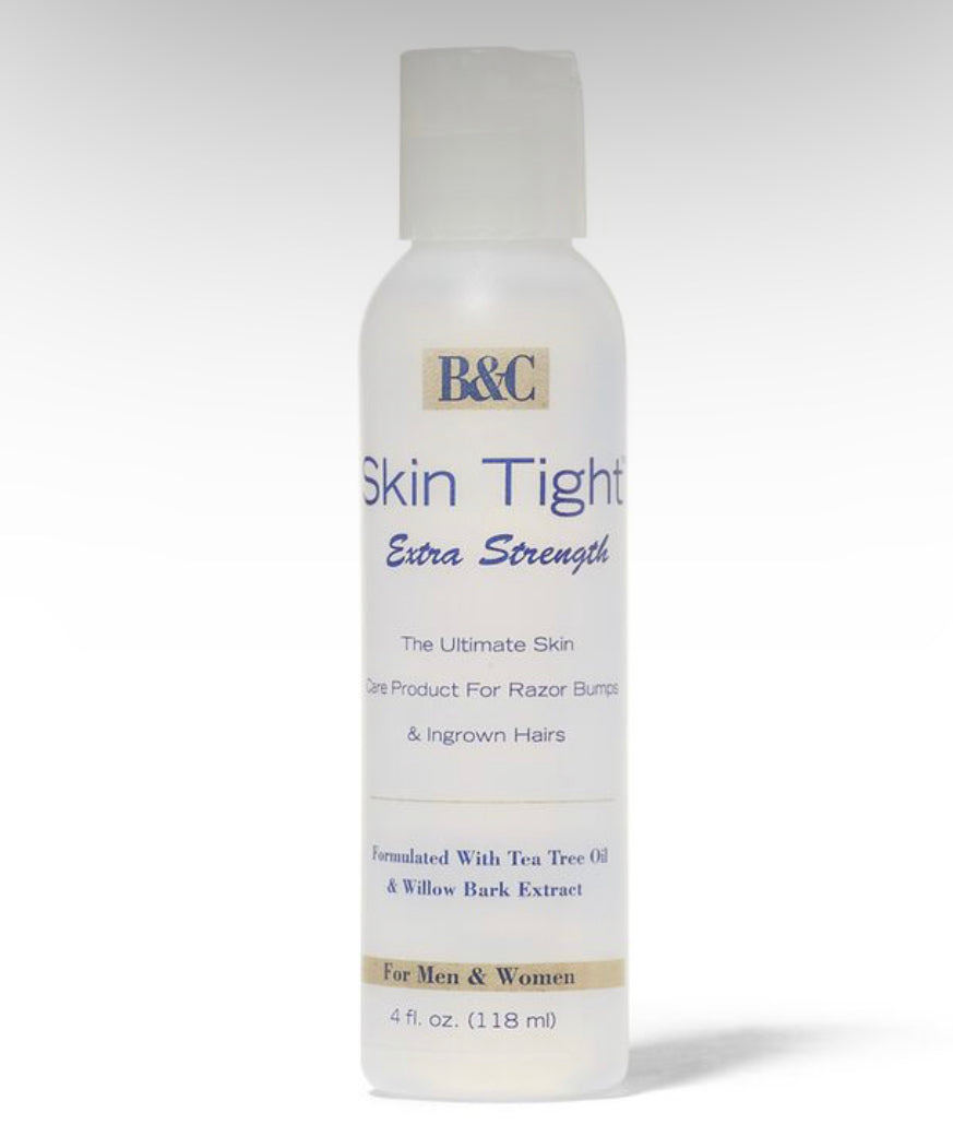 B&C Skin Tight 4Oz Regular For Razor Bumps & Ingrown Hair Extra Strength