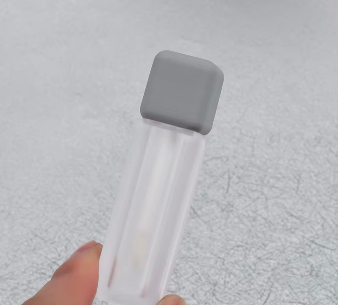 5ML Matte Frosted Lip Gloss Wand Tubes