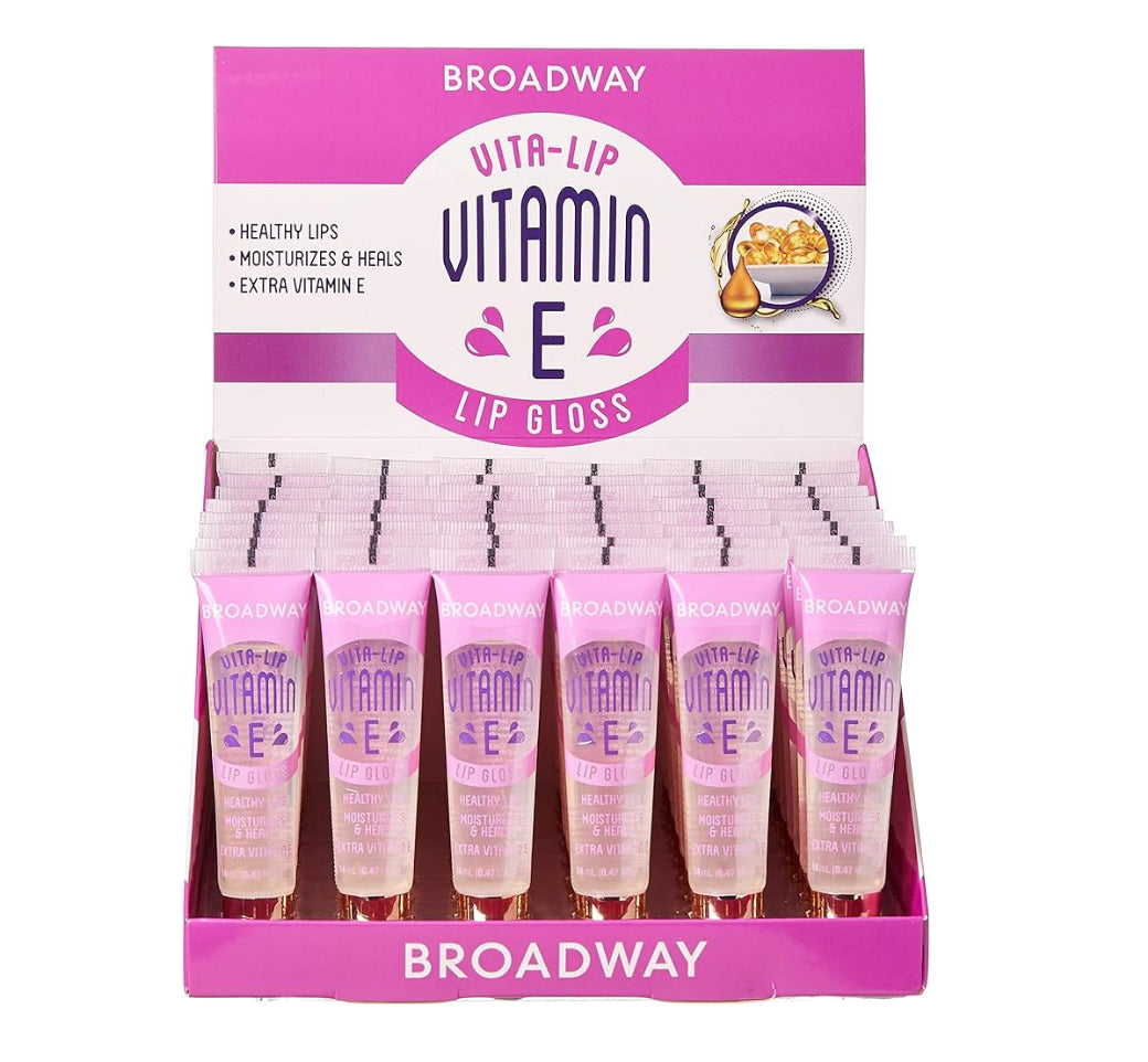 Broadway Vita-Lip Lip Gloss Collection (48pcs)
