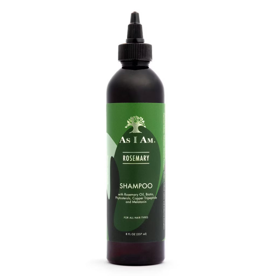 As I Am Rosemary Shampoo with Melatonin & Ceramide, 8 oz - Hair Treatment