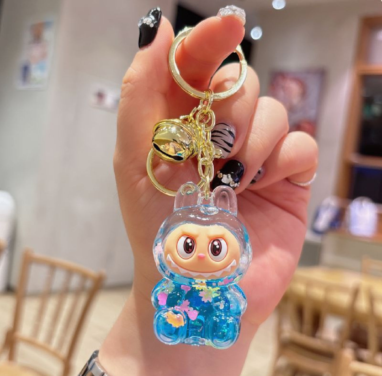 Kawaii Monster Bunny Charm •  Fantasy Creature Craft Supply • Pastel Accessory for DIY Keychains & Bags