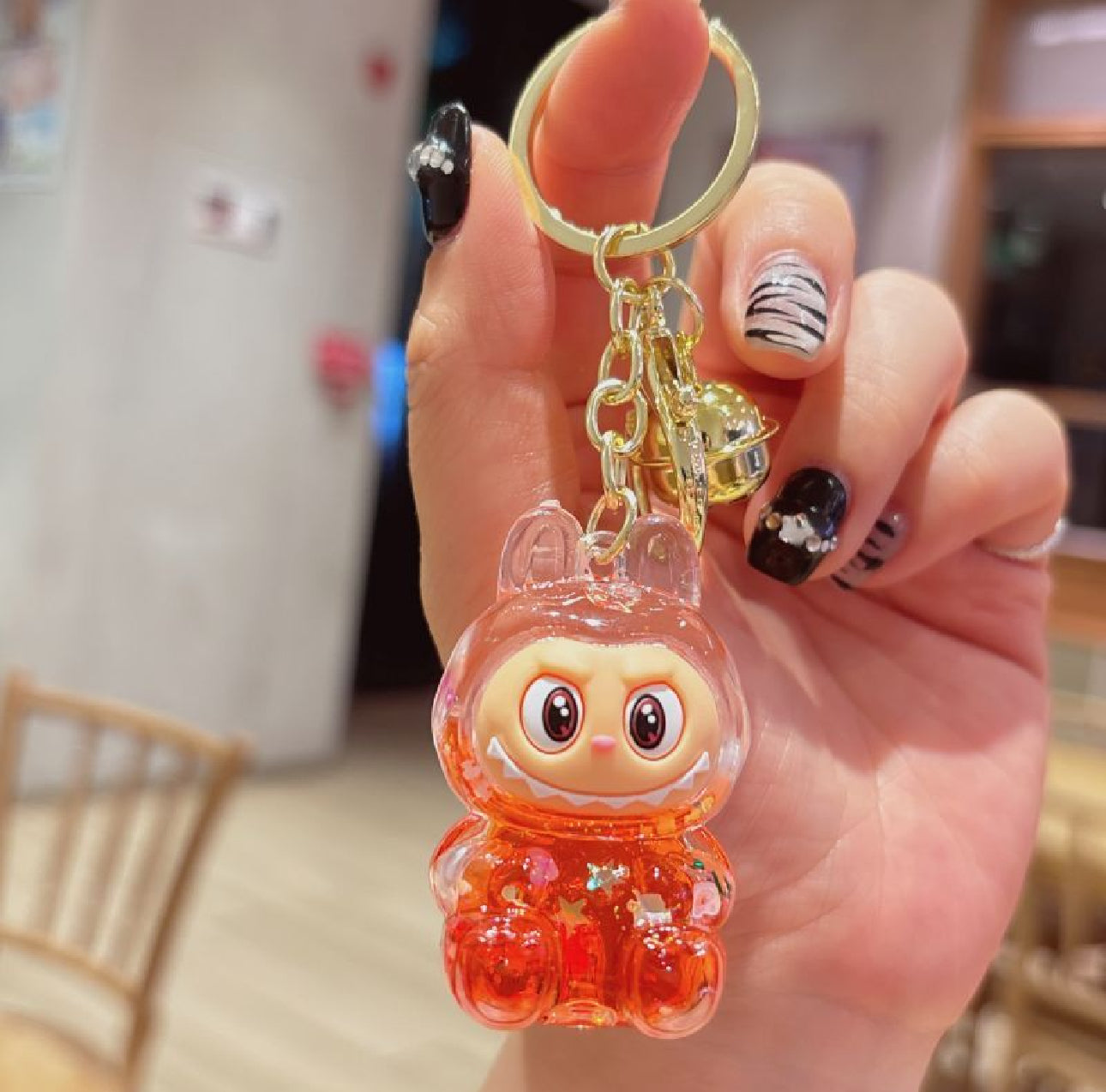 Kawaii Monster Bunny Charm •  Fantasy Creature Craft Supply • Pastel Accessory for DIY Keychains & Bags