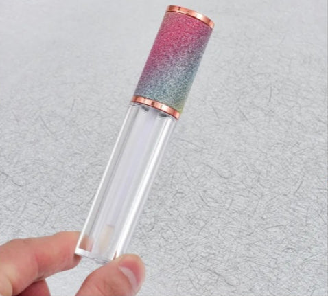5ML Rainbow Lip Gloss Wand Tubes