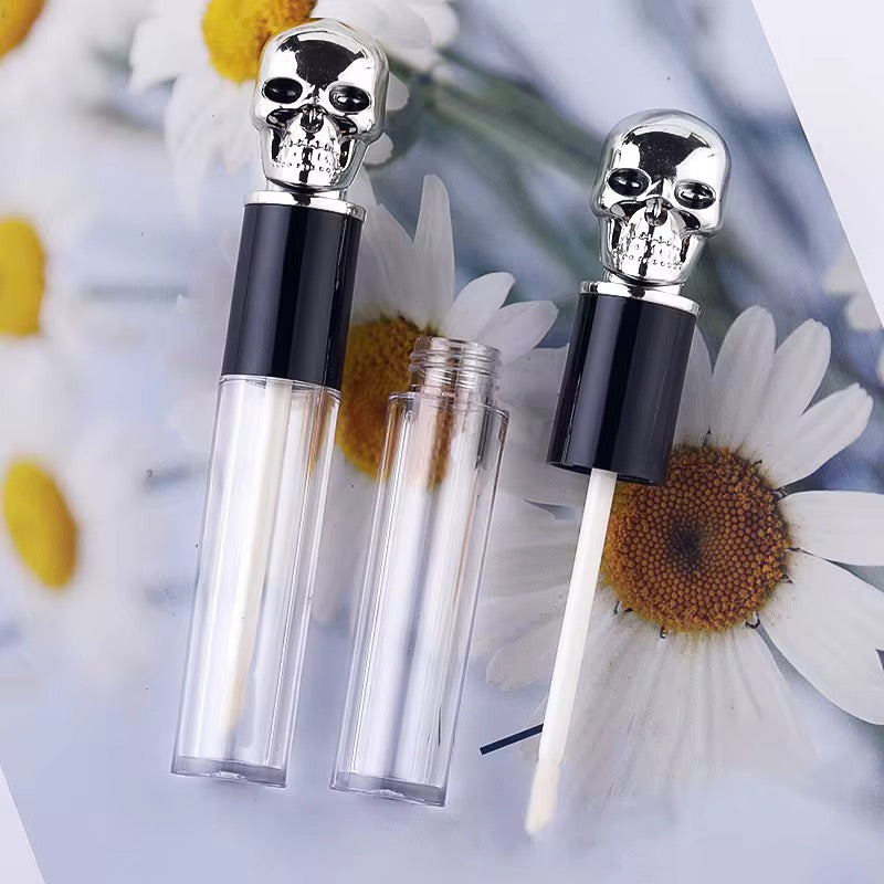 5ML Skull Head Lip Gloss Empty Wand Tubes