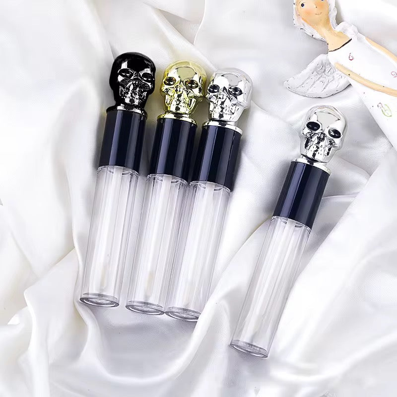 5ML Skull Head Lip Gloss Empty Wand Tubes