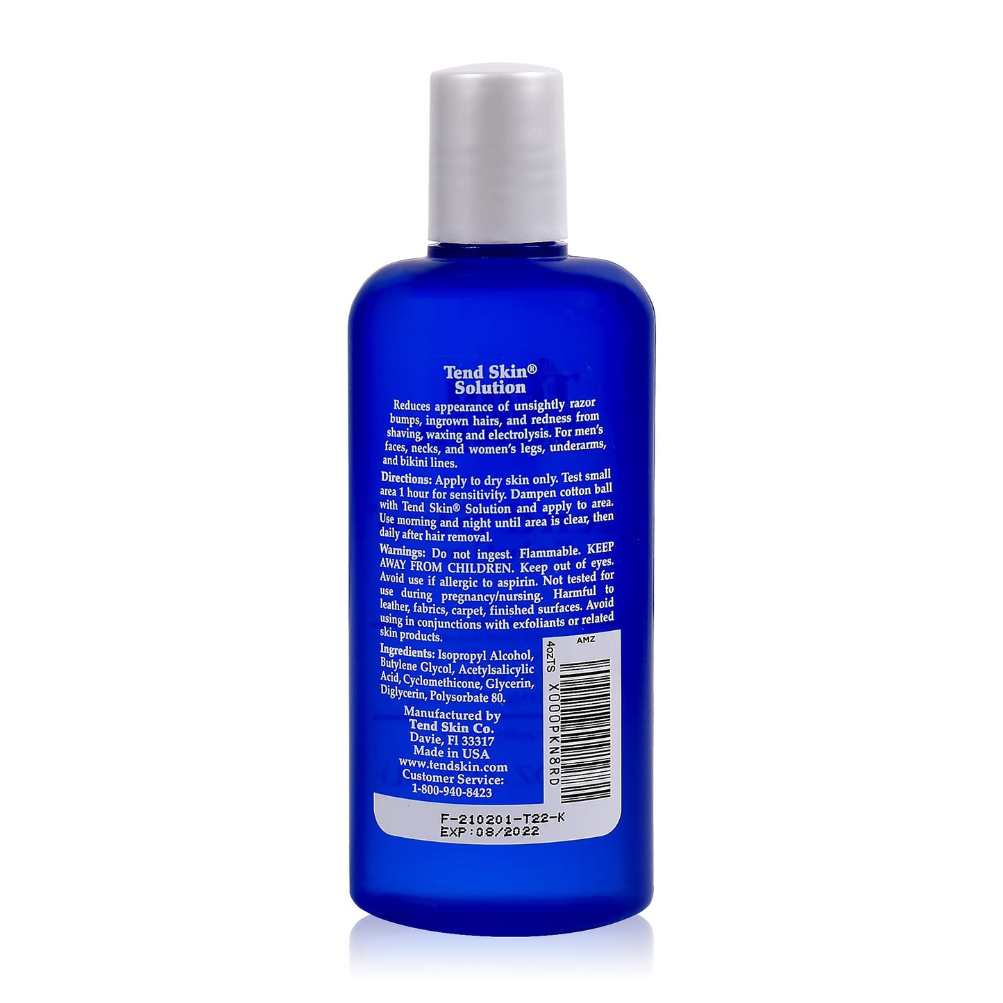 Tend Skin The Skin Care Solution For Unsightly Razor Bumps, Ingrown Hair And Razor Burns, 8Oz Bottle