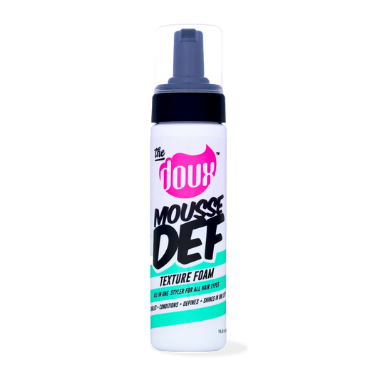 The Doux Mousse Def Texture Foam 7oz., Curly Hair, Conditioning