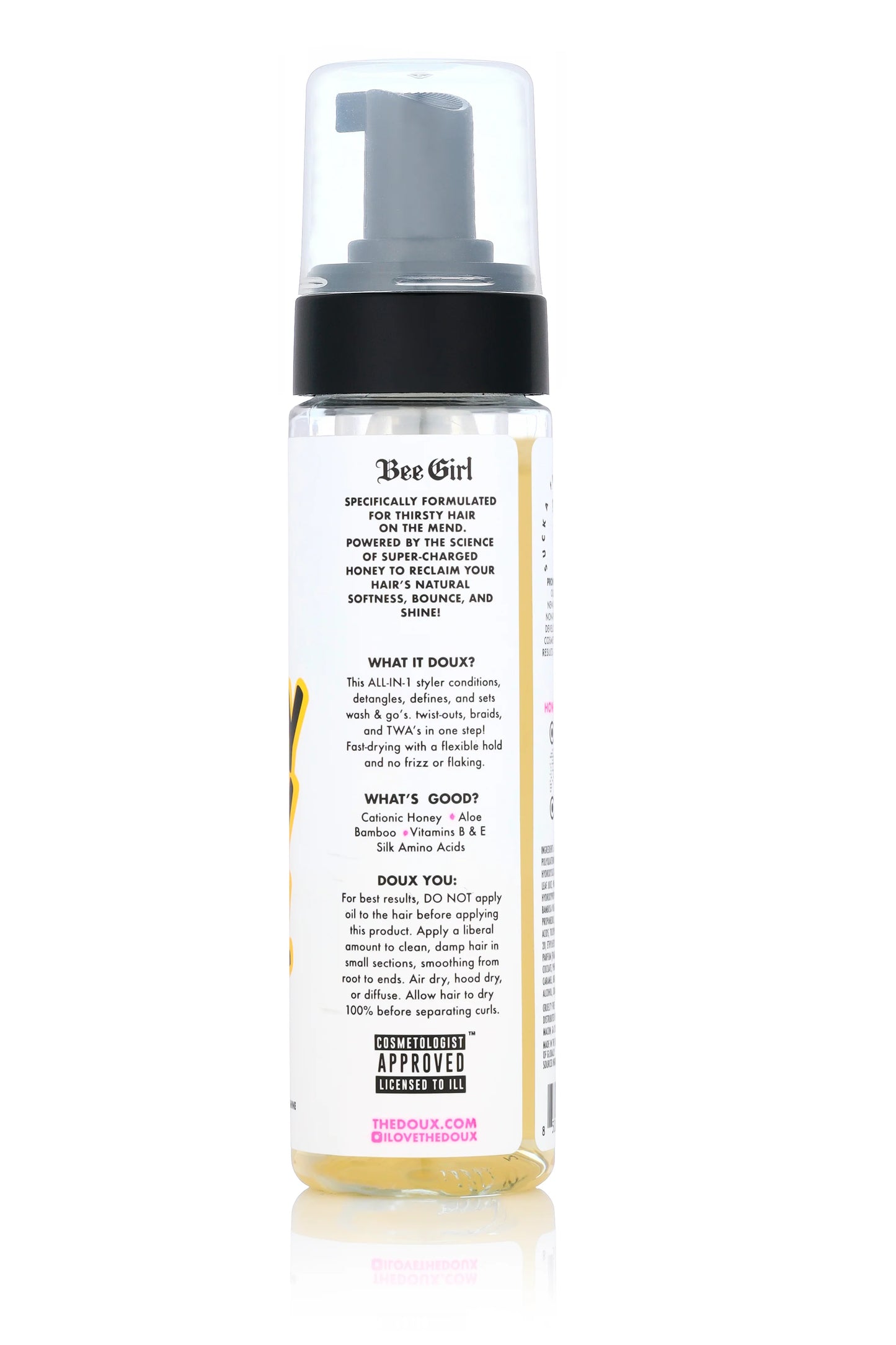 The Doux CrazySexyCurl Honey Setting Foam
