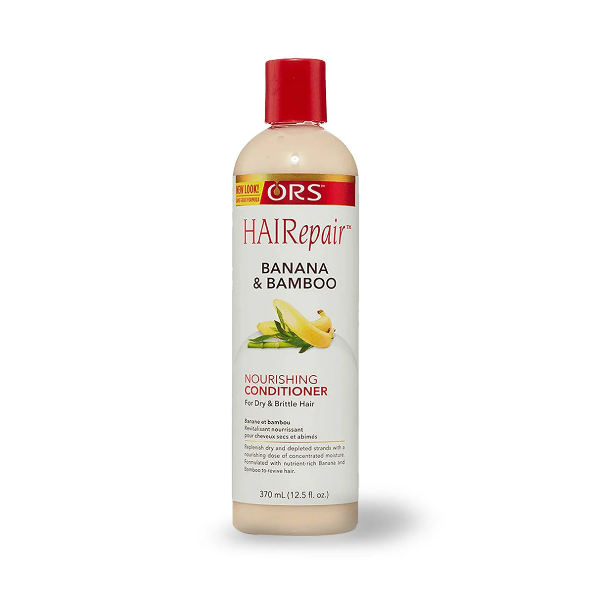 ORS HaiRepair Banana & Bamboo Nourishing Conditioner FOR DRY & Brittle Hair (12.5 OZ)