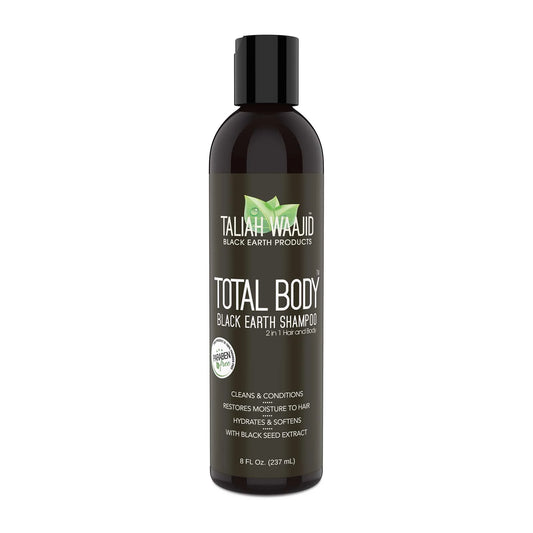 Taliah Waajid Total Body Black Earth Shampoo 8oz