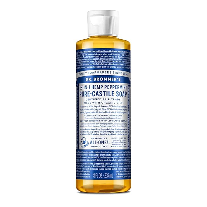 Dr. Bronner's - Pure-Castile Liquid Soap Peppermint