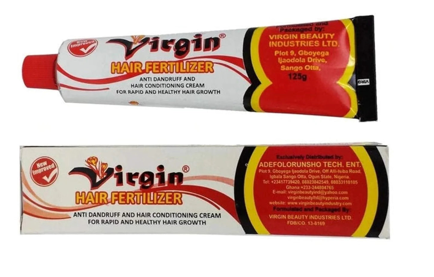Virgin Hair Fertilizer - Rapid Hair Growth Treatment (1 pc)