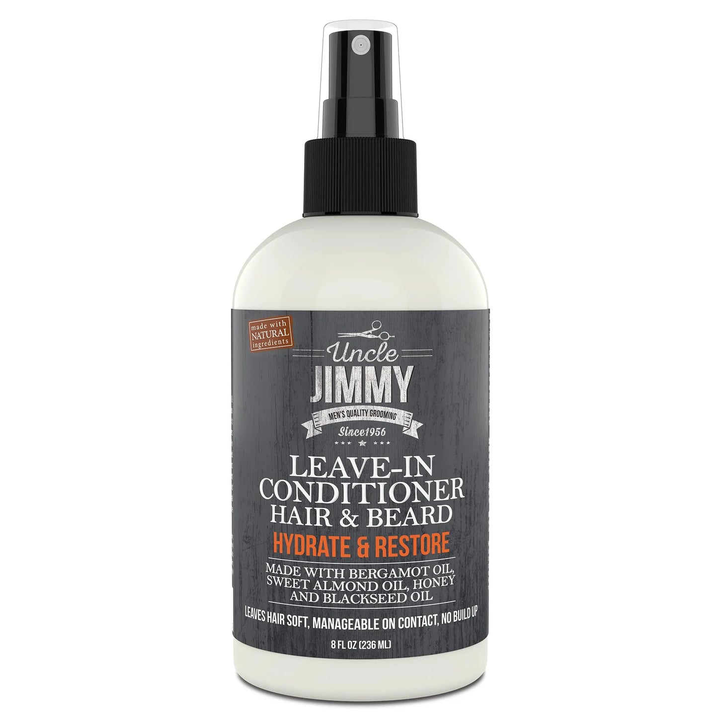 Uncle Jimmy Hair & Beard Leave-In Conditioner 8oz