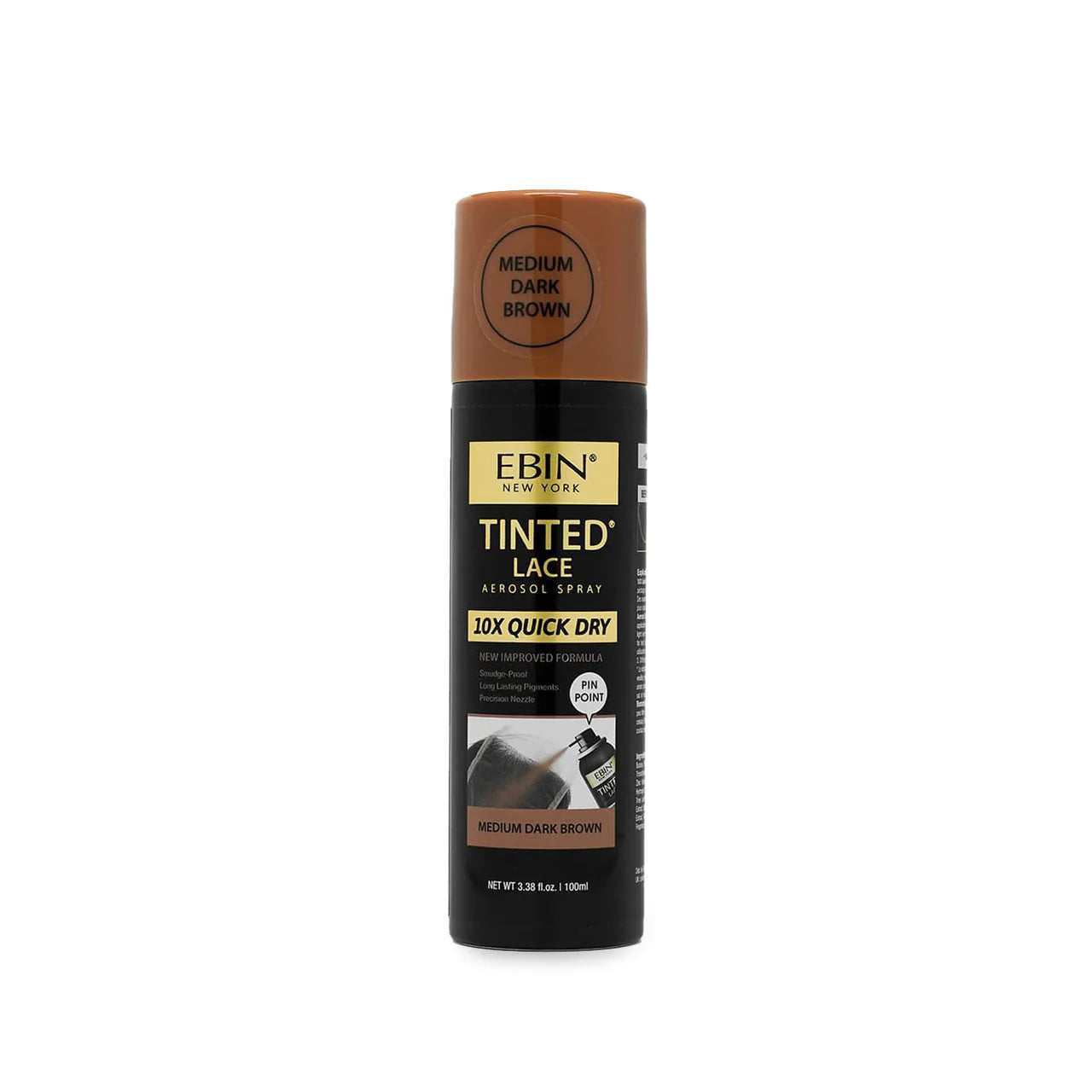 Ebin 10X Quick Dry Tinted Lace Spray 3.38oz