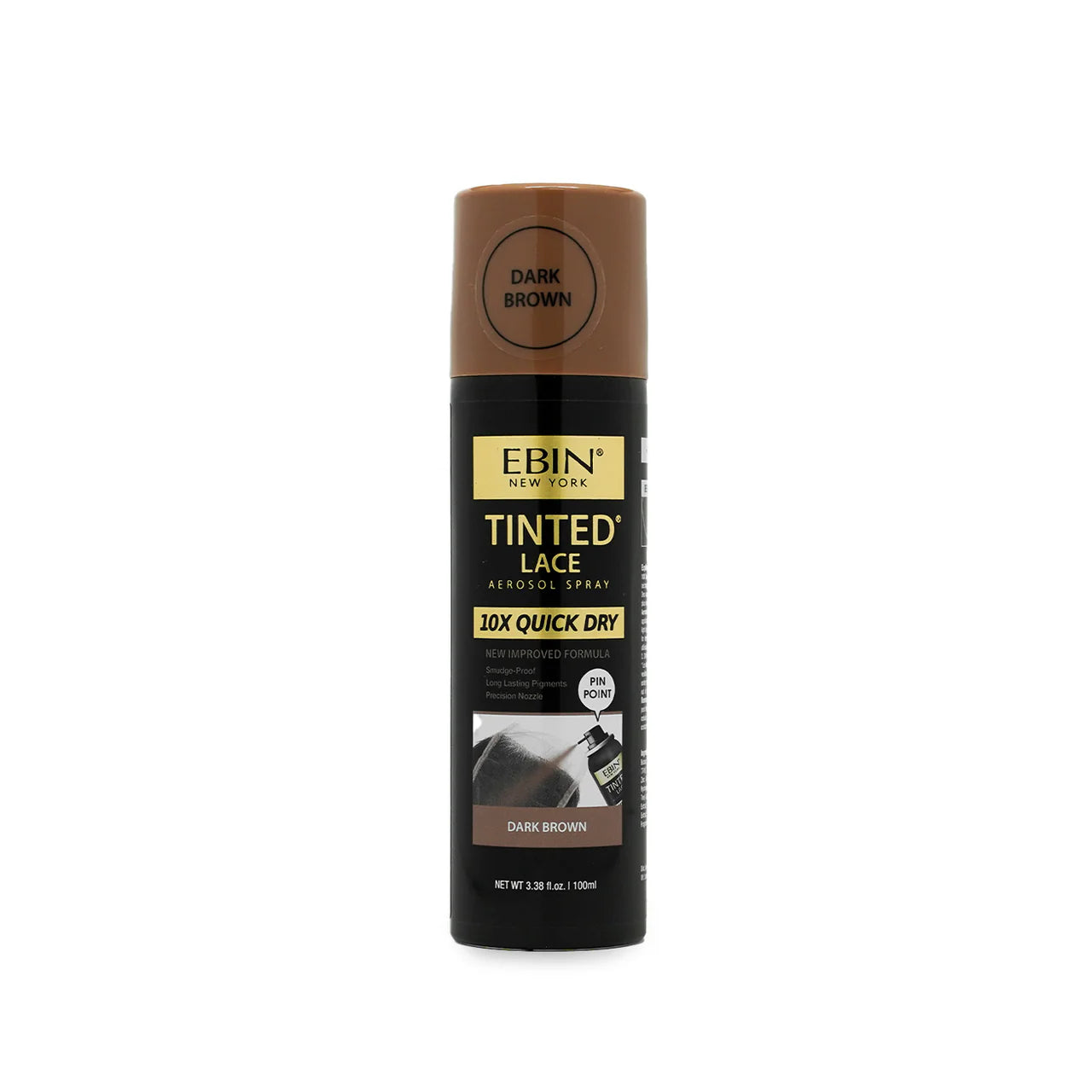 Ebin 10X Quick Dry Tinted Lace Spray 3.38oz