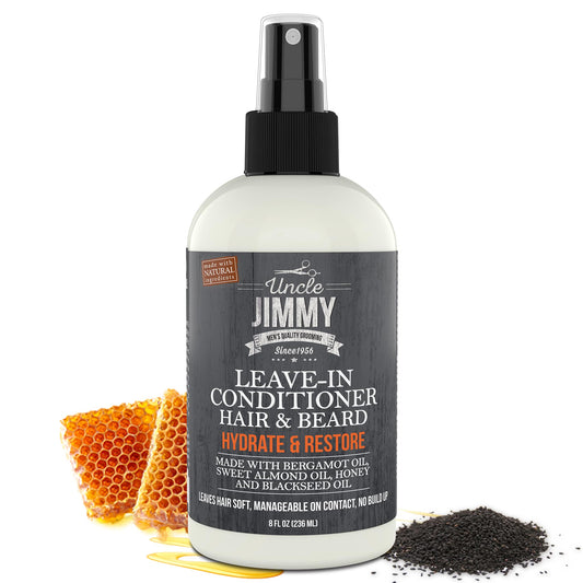 Hair & Beard Leave-In Conditioner
Hydrate & Restore
