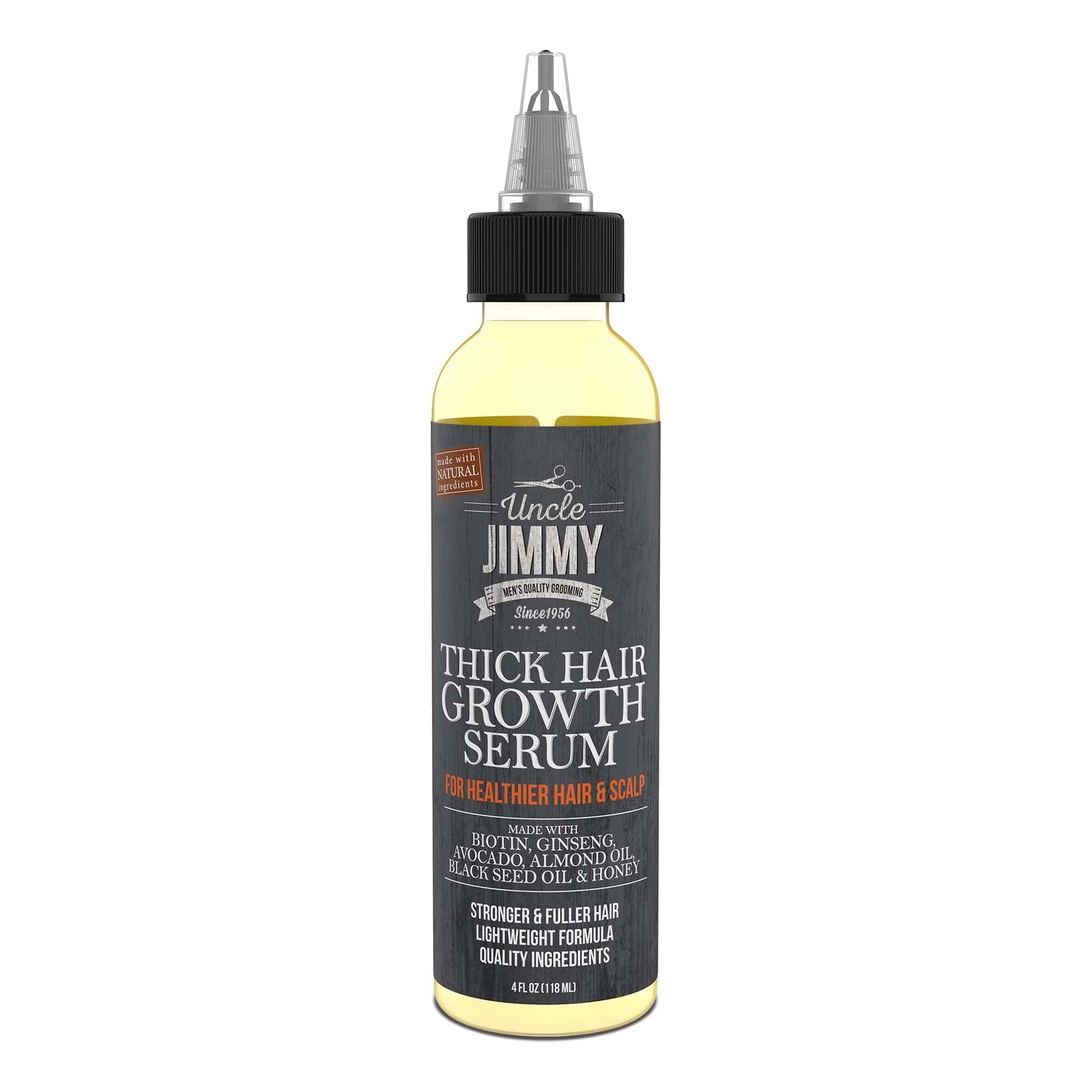 Uncle Jimmy Thick Hair Growth Serum 4oz