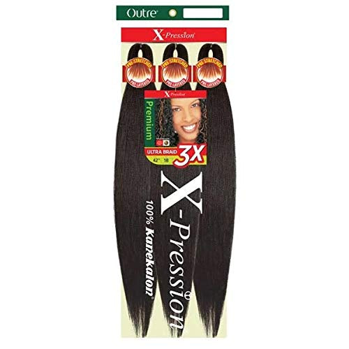 OUTRE SYNTHETIC PRE STRETCHED ULTRA BRAID - XPRESSION 3X 52”