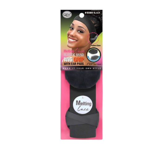 Melting Lace Elastic Band Wig Grip With Ear Pads