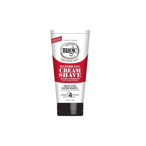 Magic Razorless Cream Shave Extra Strength 6 oz