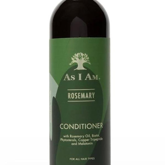 As I Am Rosemary Conditioner with Melatonin & Ceramide, 8 oz - Hair Treatment