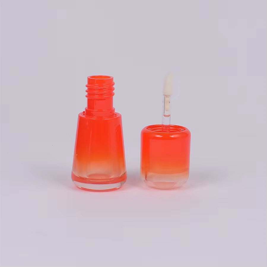 4-5ML Multicolor Gradient Mushroom Shape Lip Gloss Wand Tubes