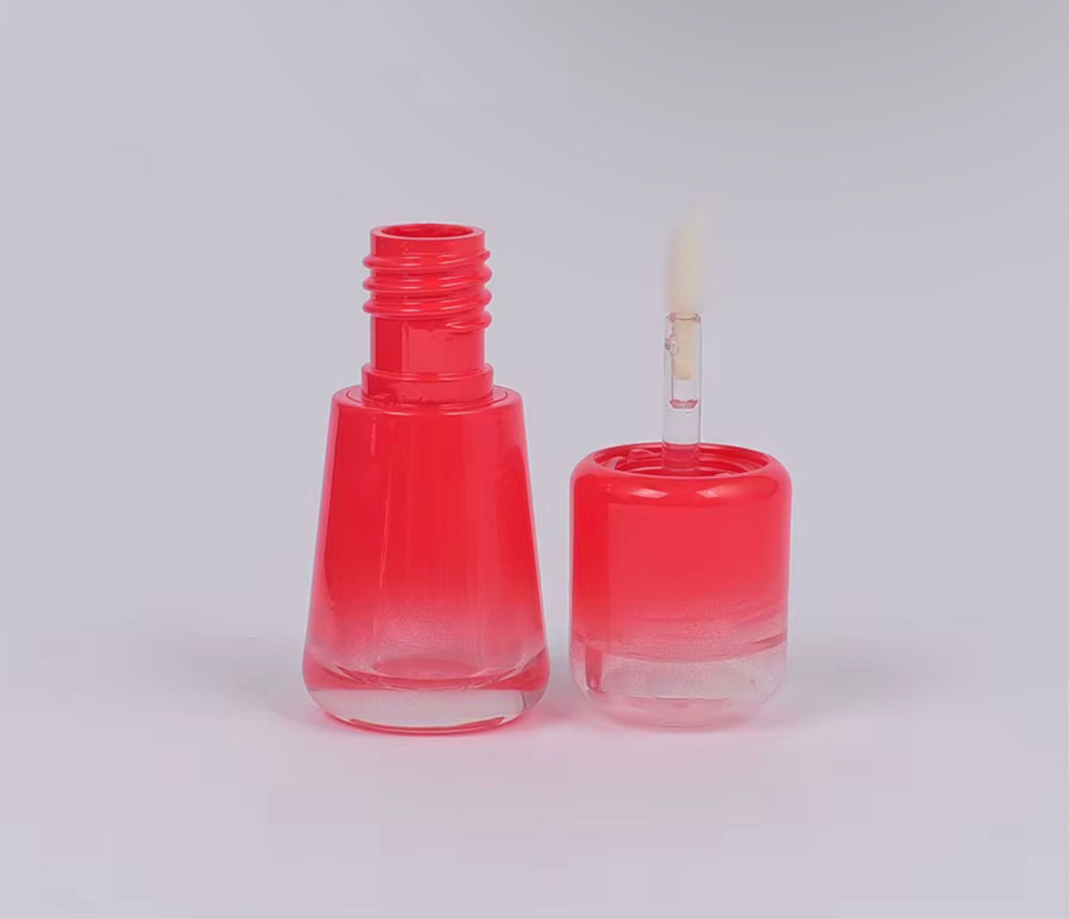 4-5ML Multicolor Gradient Mushroom Shape Lip Gloss Wand Tubes