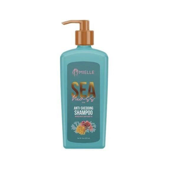 Mielle Sea Moss Anti-Shedding Collection Shampoo + Conditioner + Leave-In Conditioner + Gel Hair Masque + Curl Cream Haircare