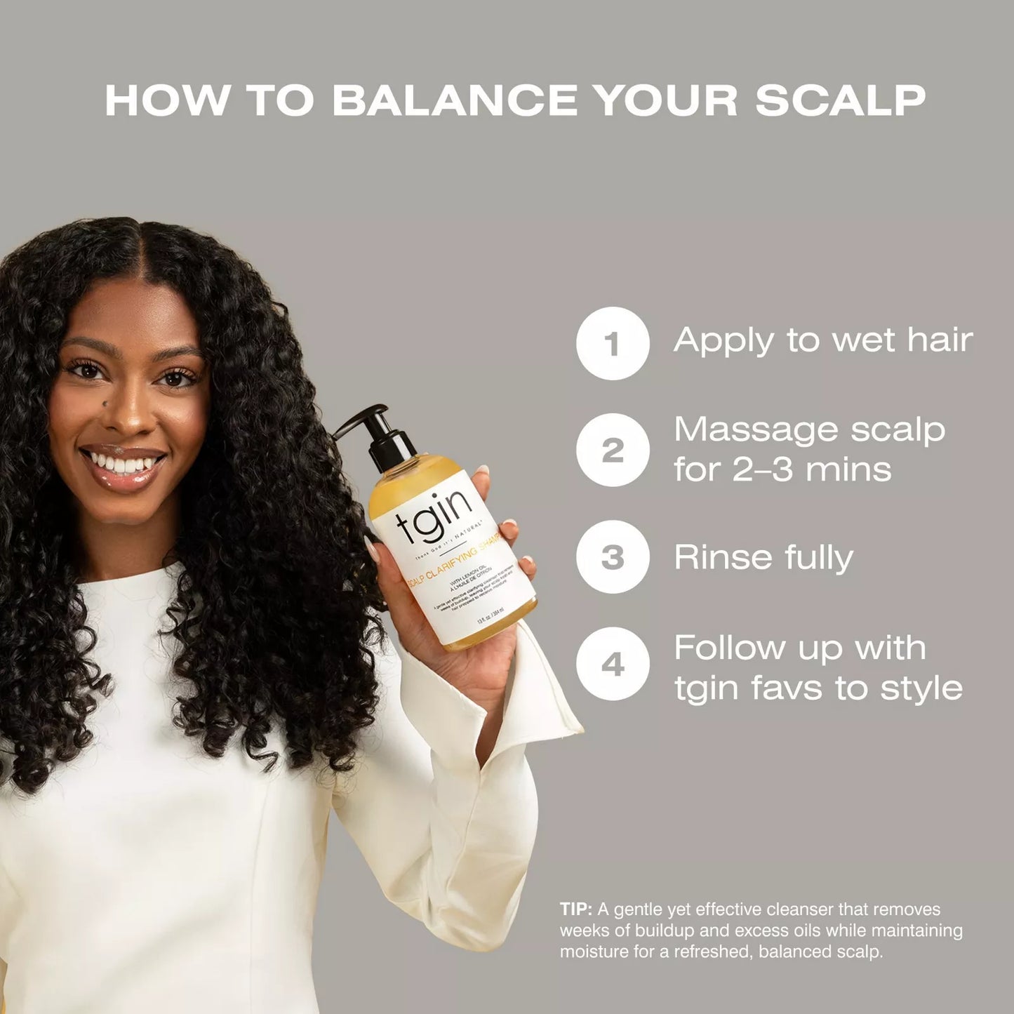 Tgin Scalp Clarifying Shampoo